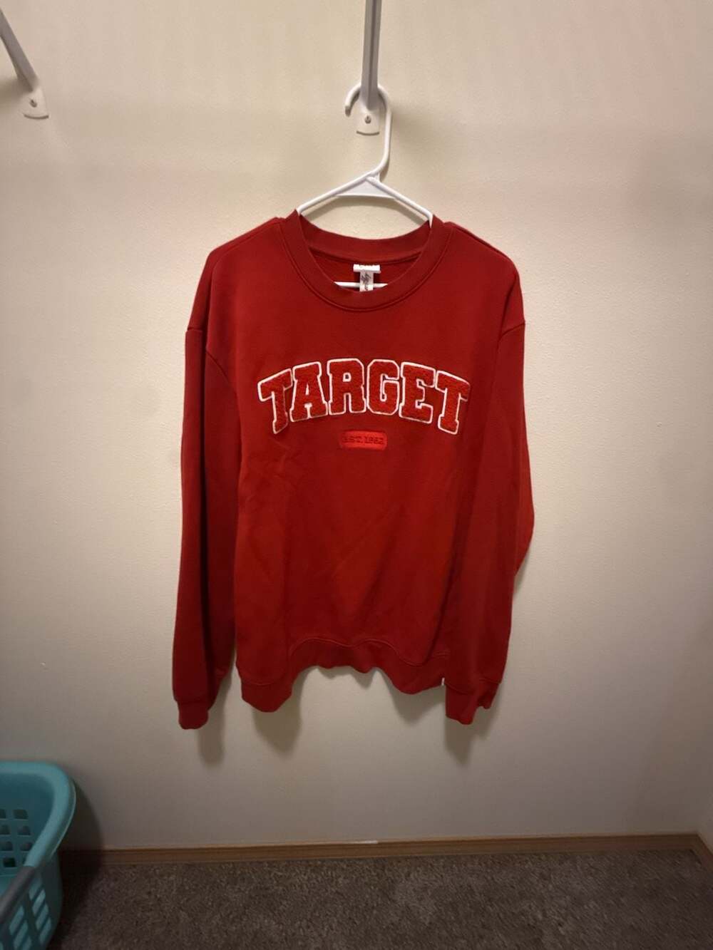 Wondershop Target Est. 1962 Red Crewneck Sweatshirt